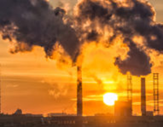 air pollution the release of dirty waste into the environment